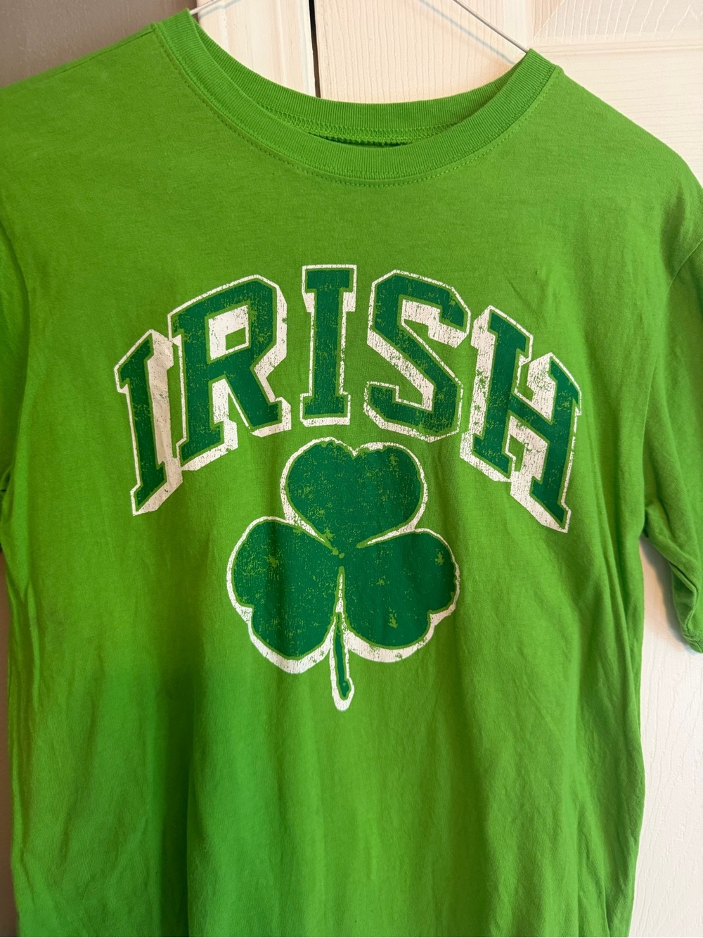 Children’s Place boys 14 Irish Graphic Short Sleeve Tee